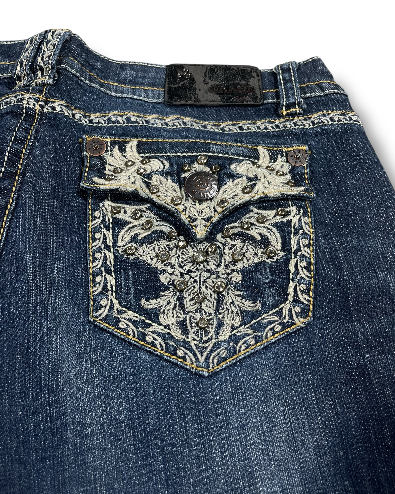 Y2K Flared Jeans (M)