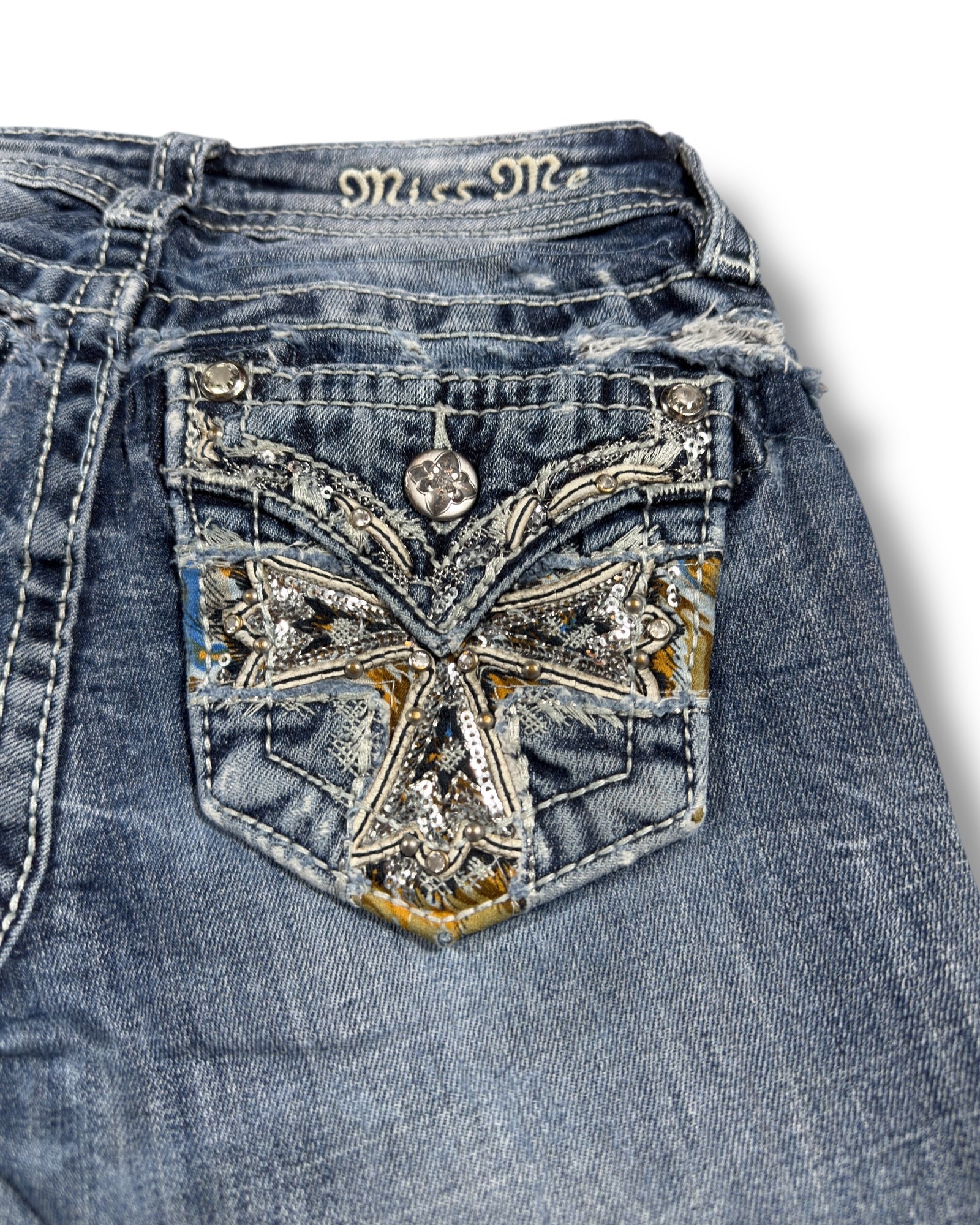 Miss Me Flared Jeans (XS)