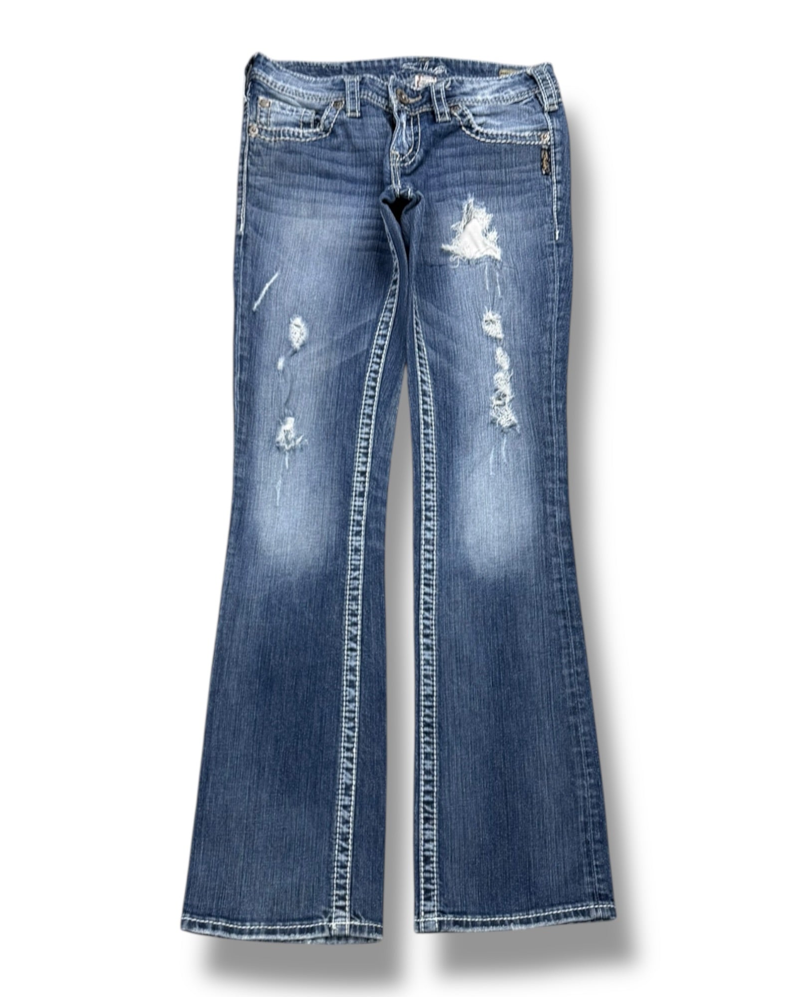 Y2K Flared Jeans (S)