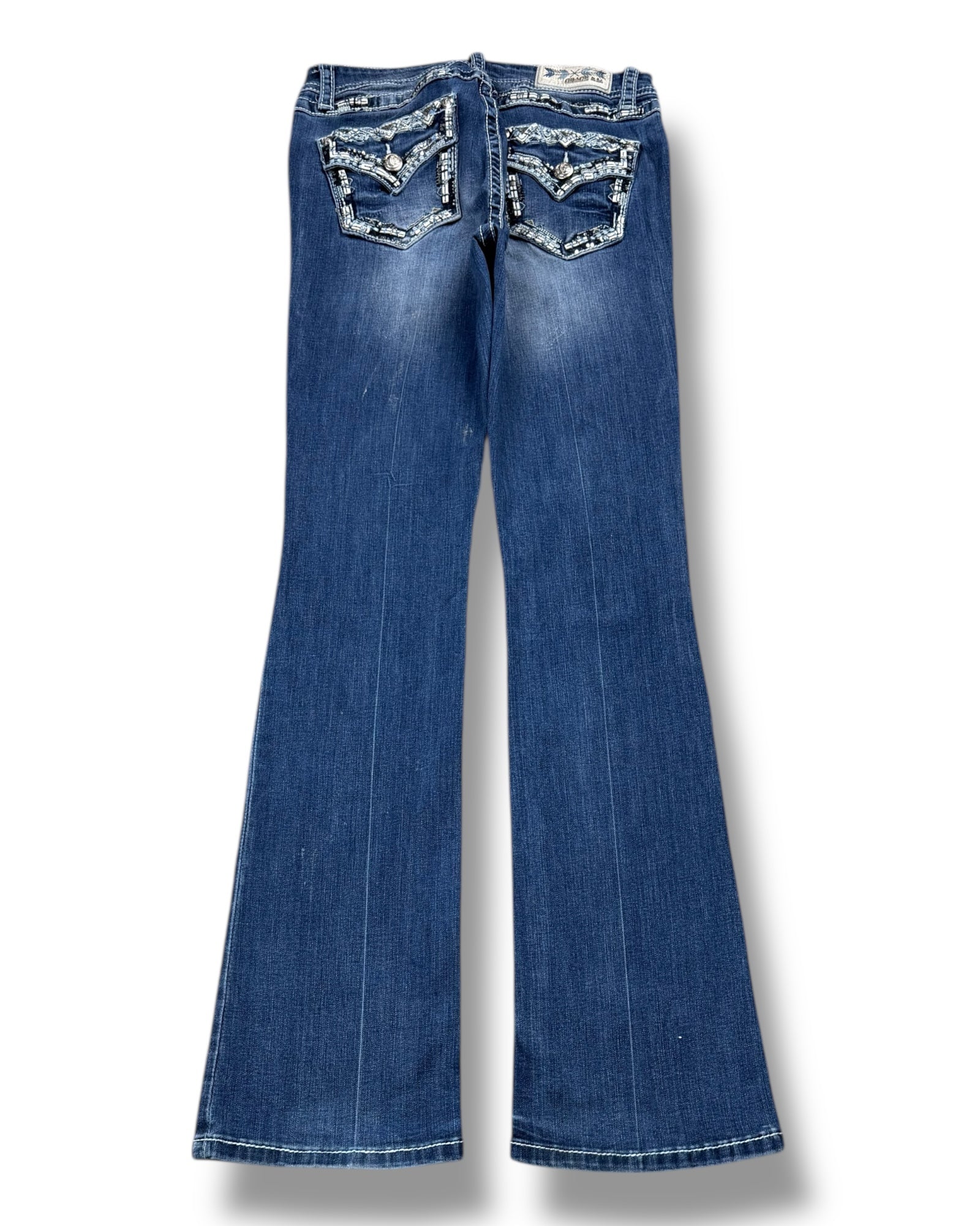 Y2K Flared Jeans (S)