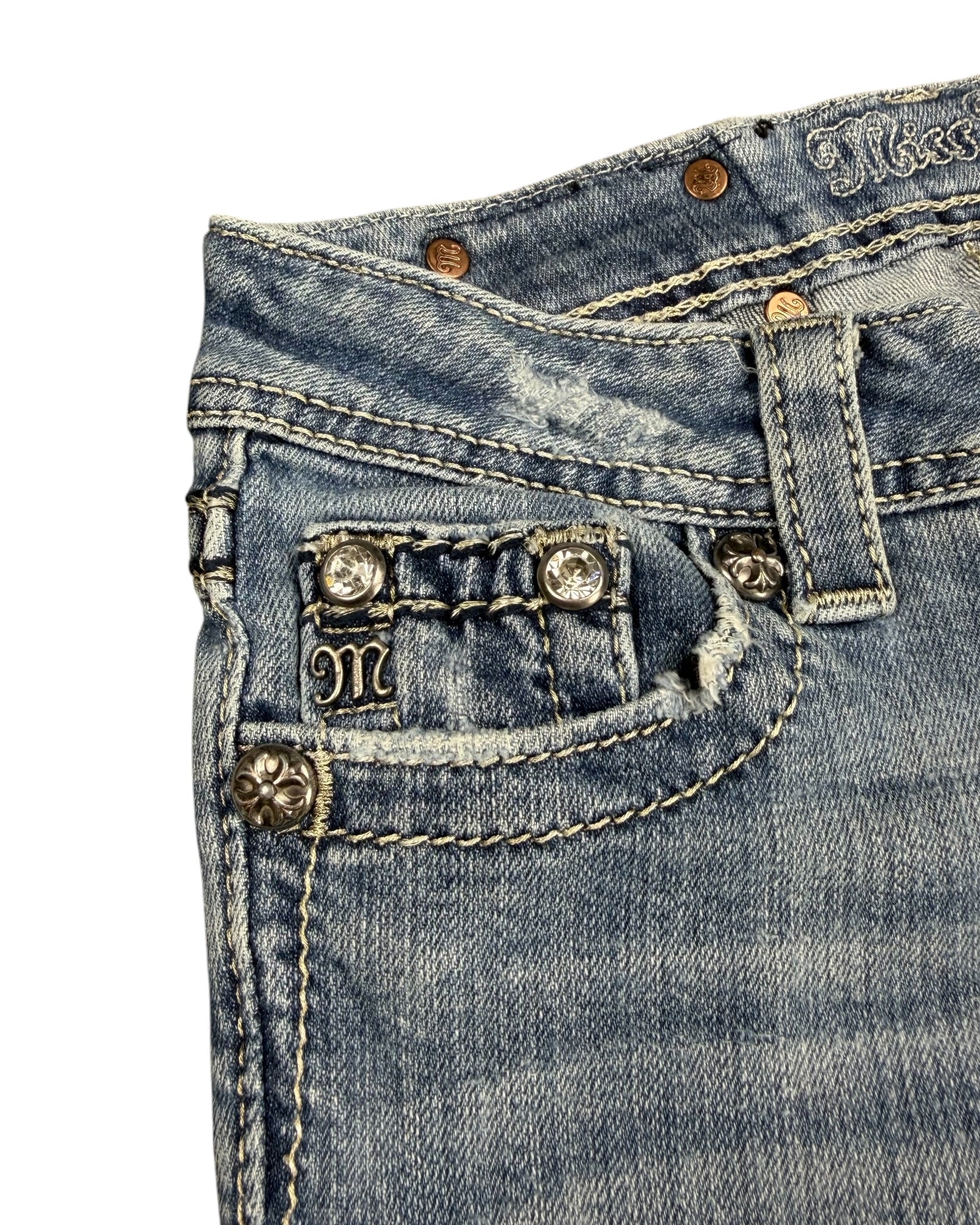Miss Me Flared Jeans (XS)