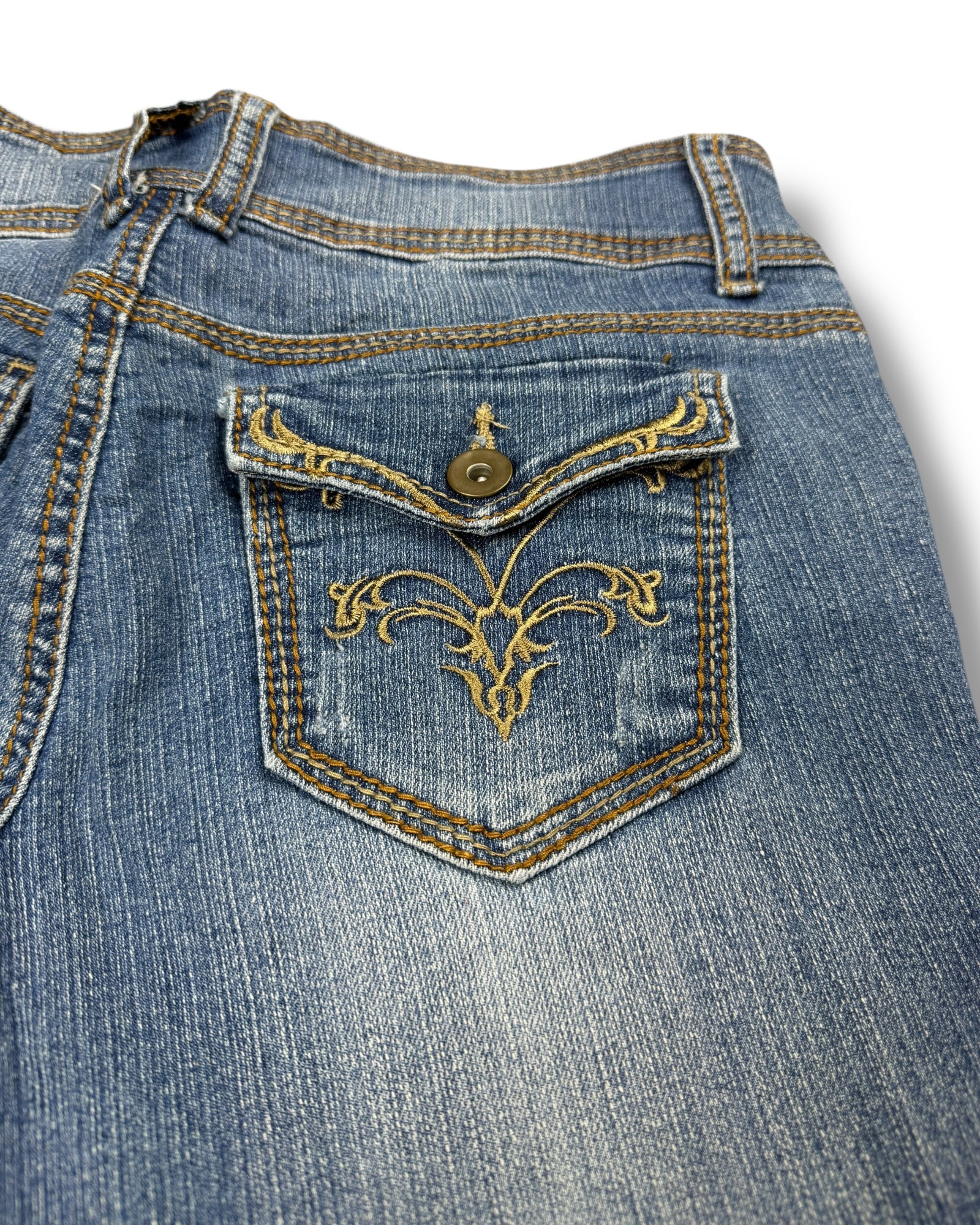 Y2K Flared Jeans (XS)