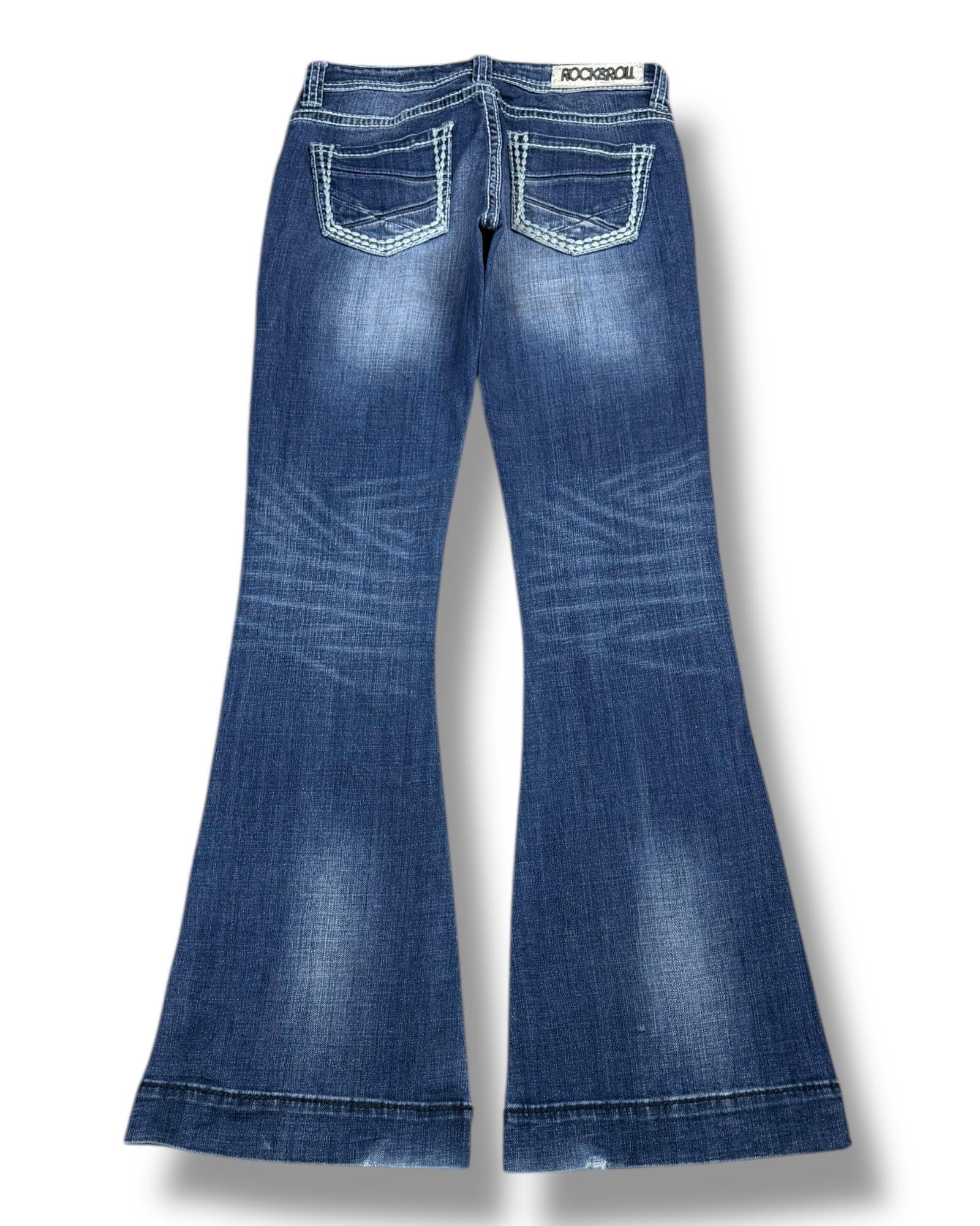 Y2K Flared Jeans (XS)