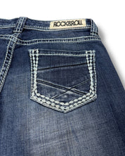 Y2K Flared Jeans (XS)