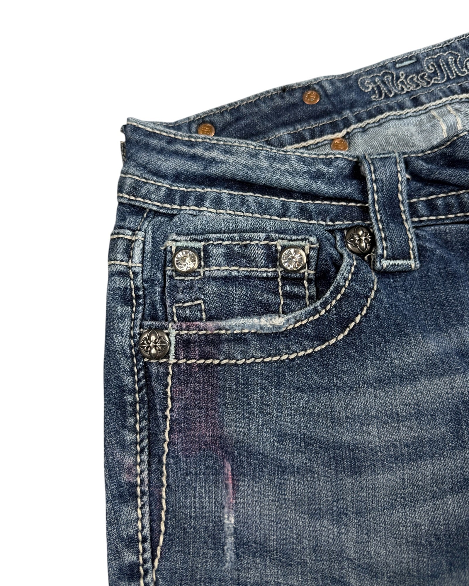 Miss Me Flared Jeans (XS)