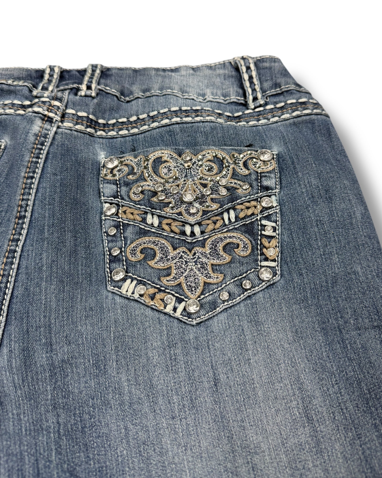 Y2K Flared Jeans (S)