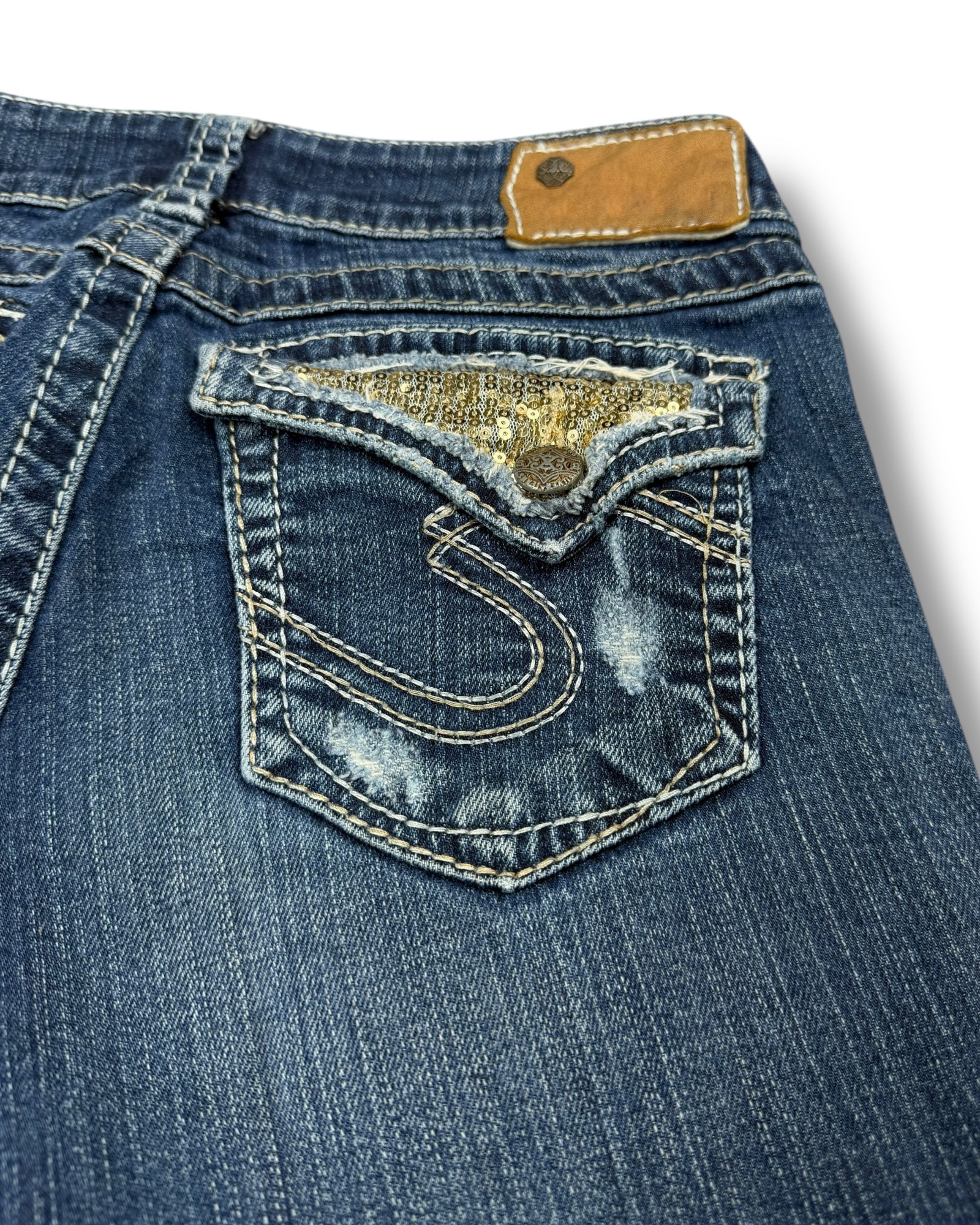 Y2K Flared Jeans (XS)