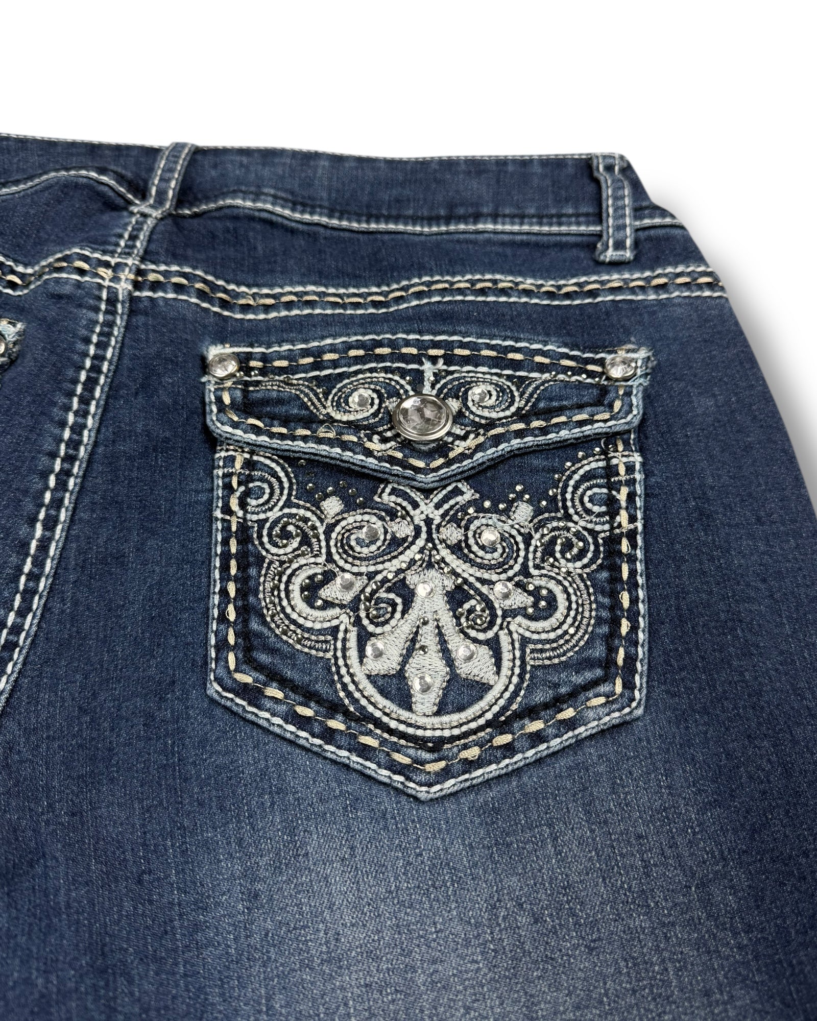 Y2K Flared Jeans (S)