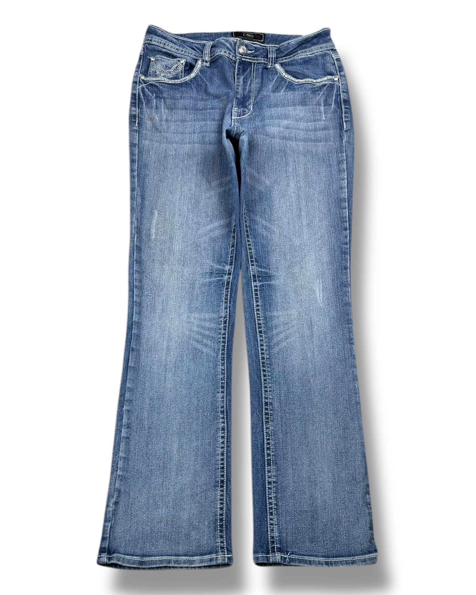 Y2K Flared Jeans (S)