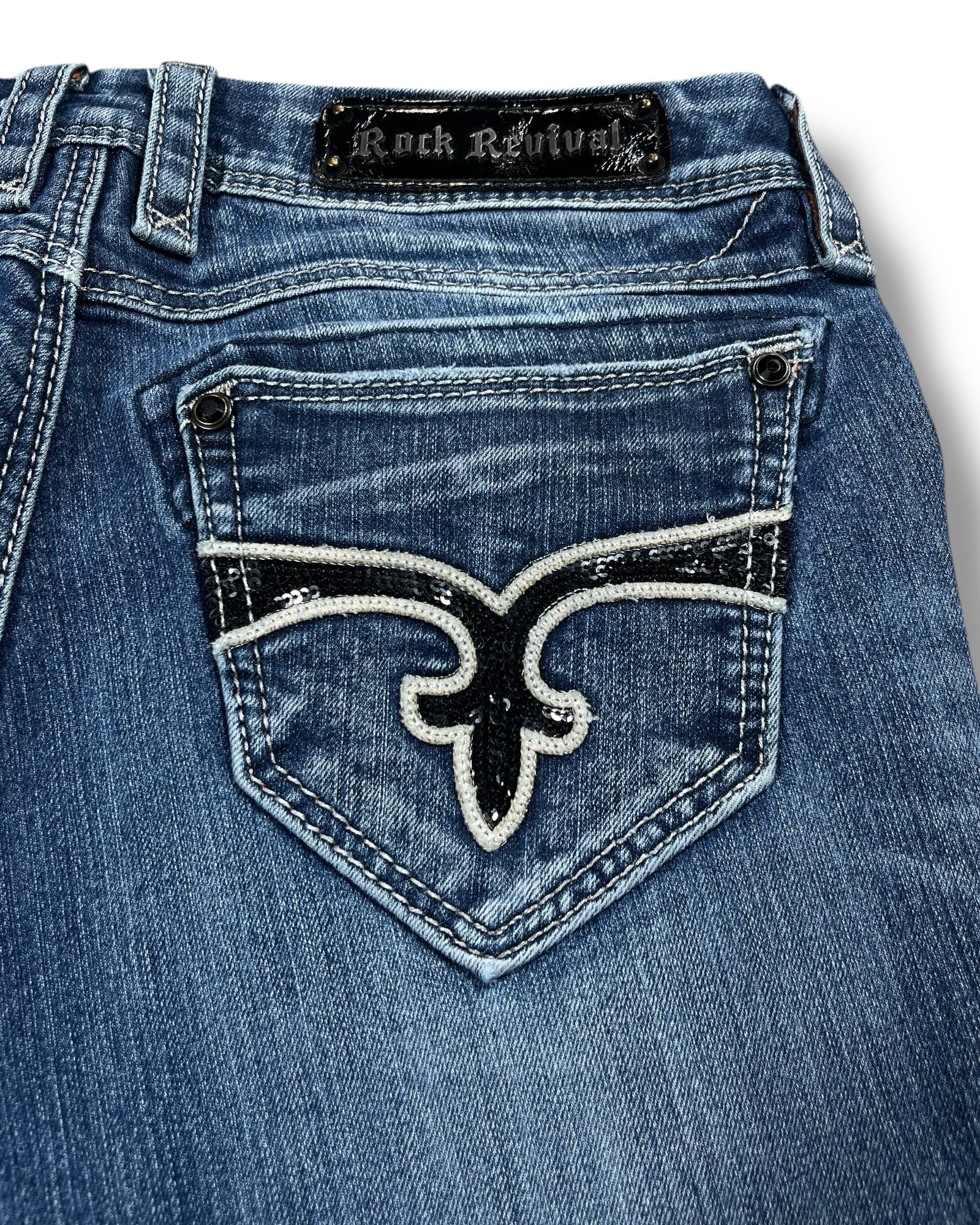 Rock Revival Flared Jeans (S)