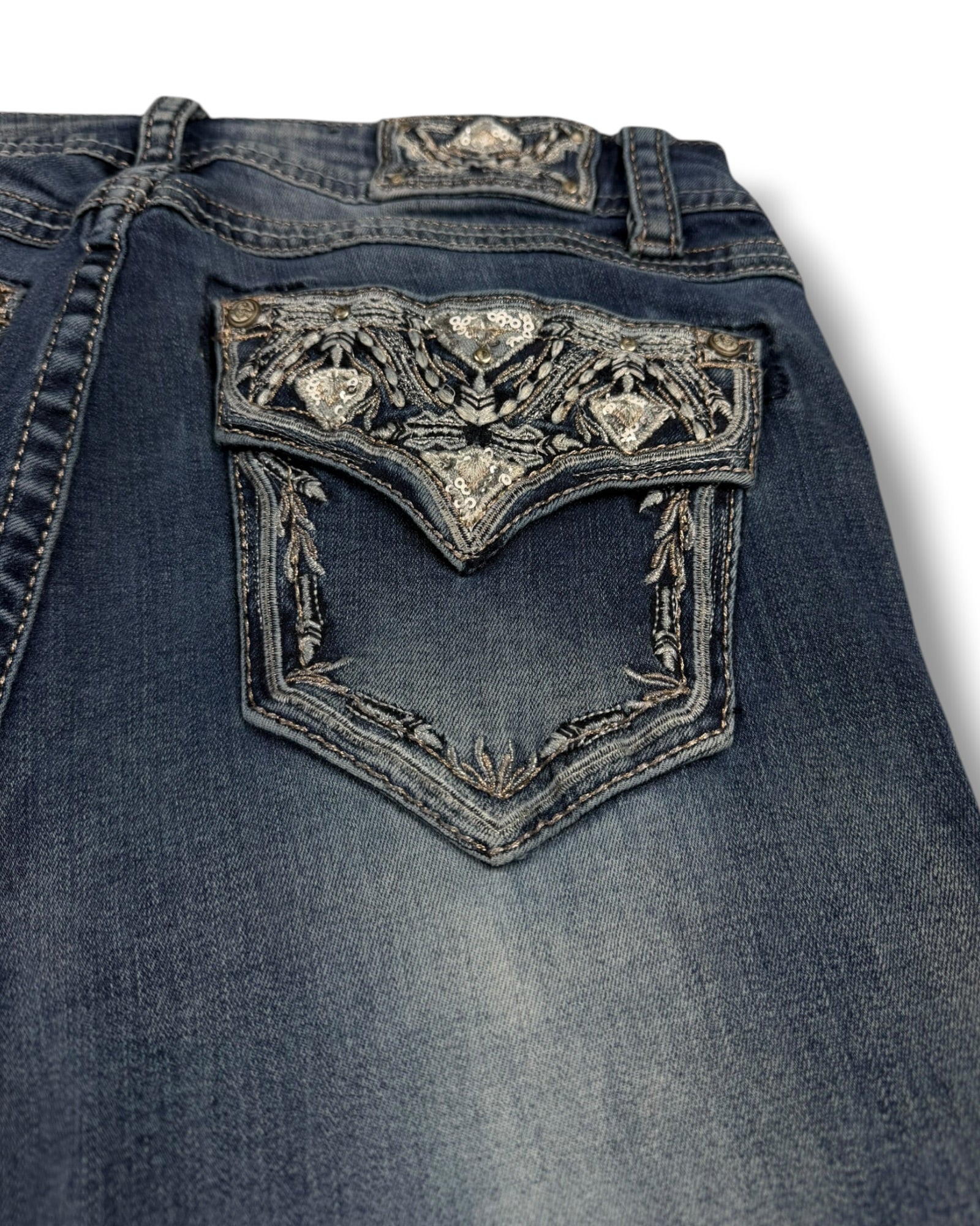 Y2K Flared Jeans (S)