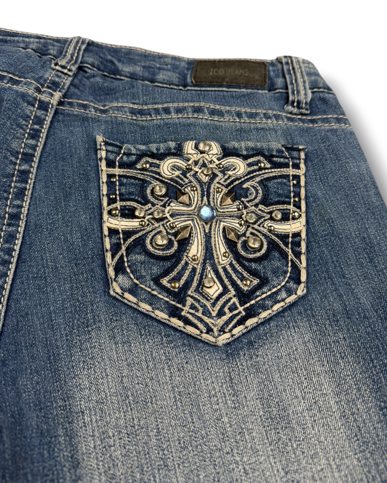 Y2K Flared Jeans (S)