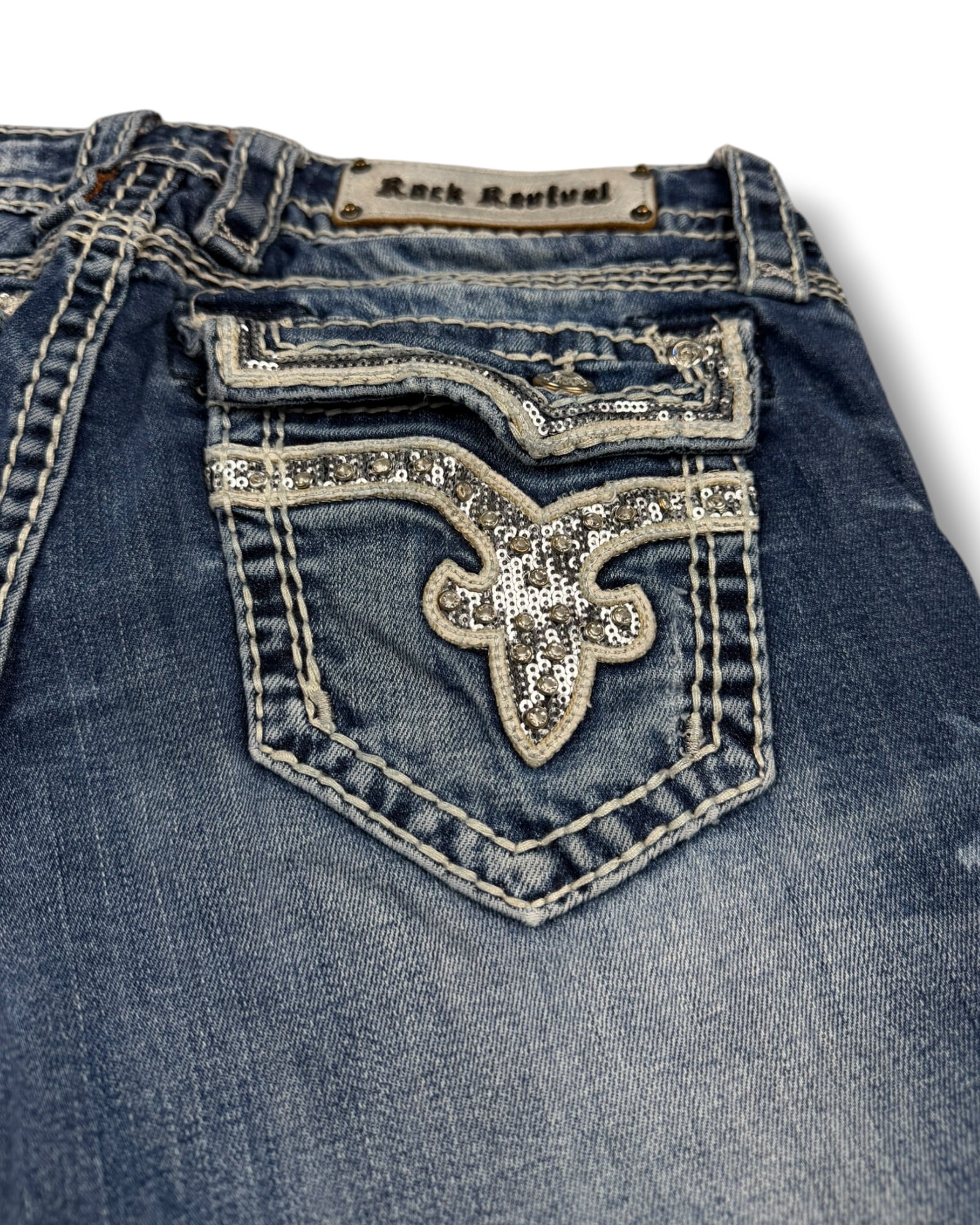 Rock Revival Flared Jeans (S)