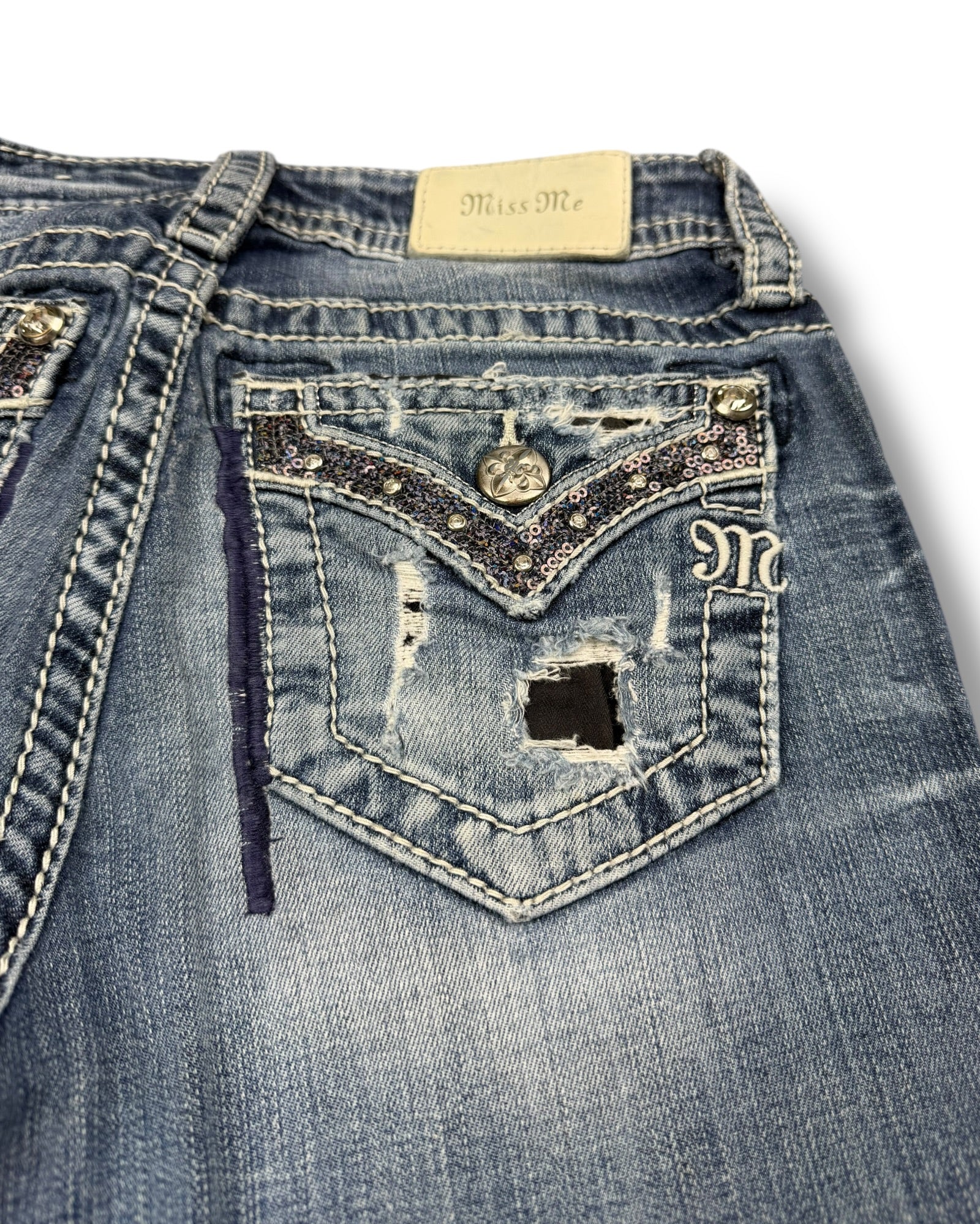 Miss Me Flared Jeans (XS)
