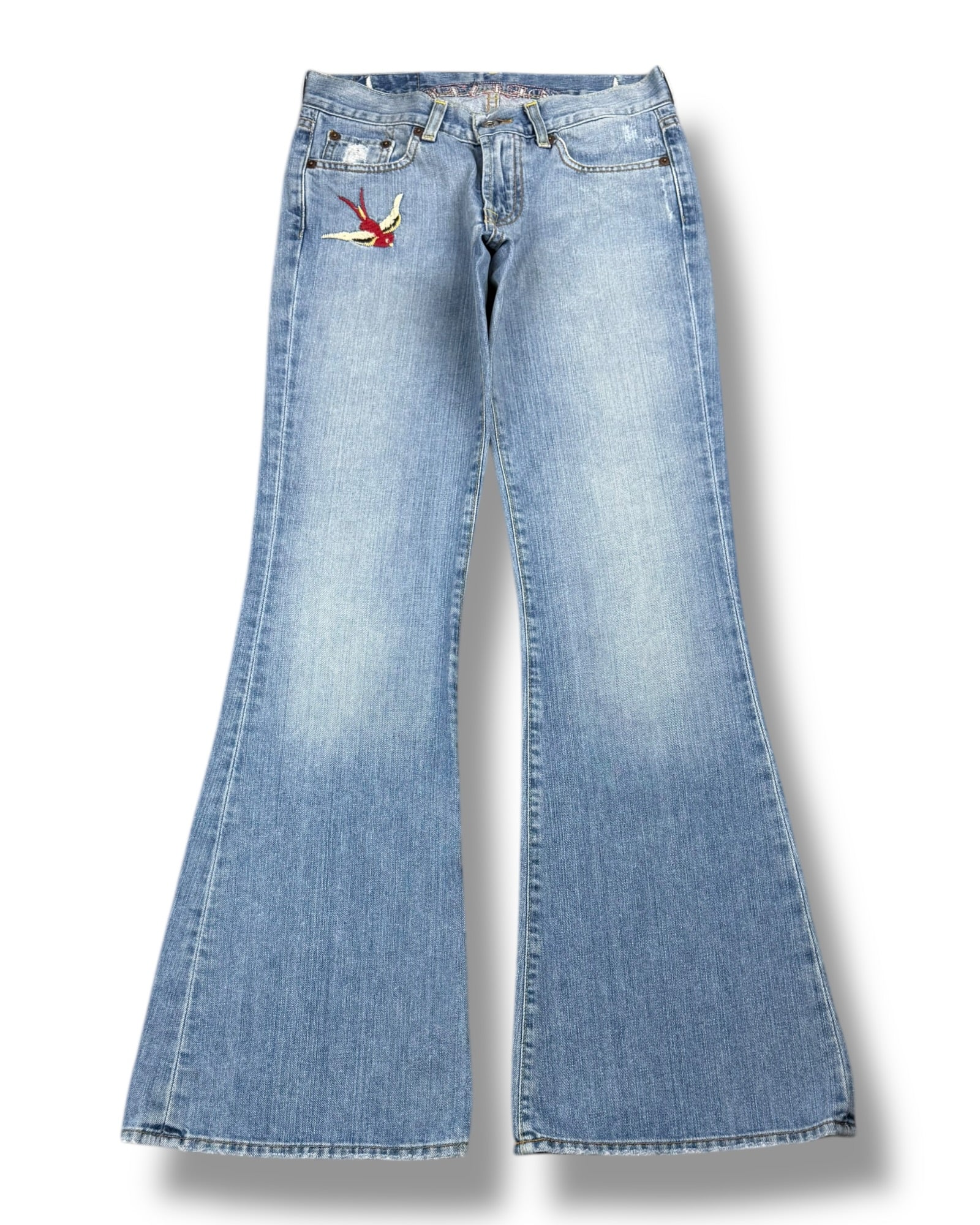 Y2K Flared Jeans (S)