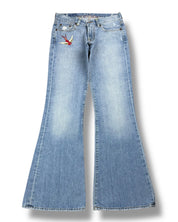 Y2K Flared Jeans (S)