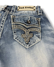 Rock Revival Flared Jeans (XS)
