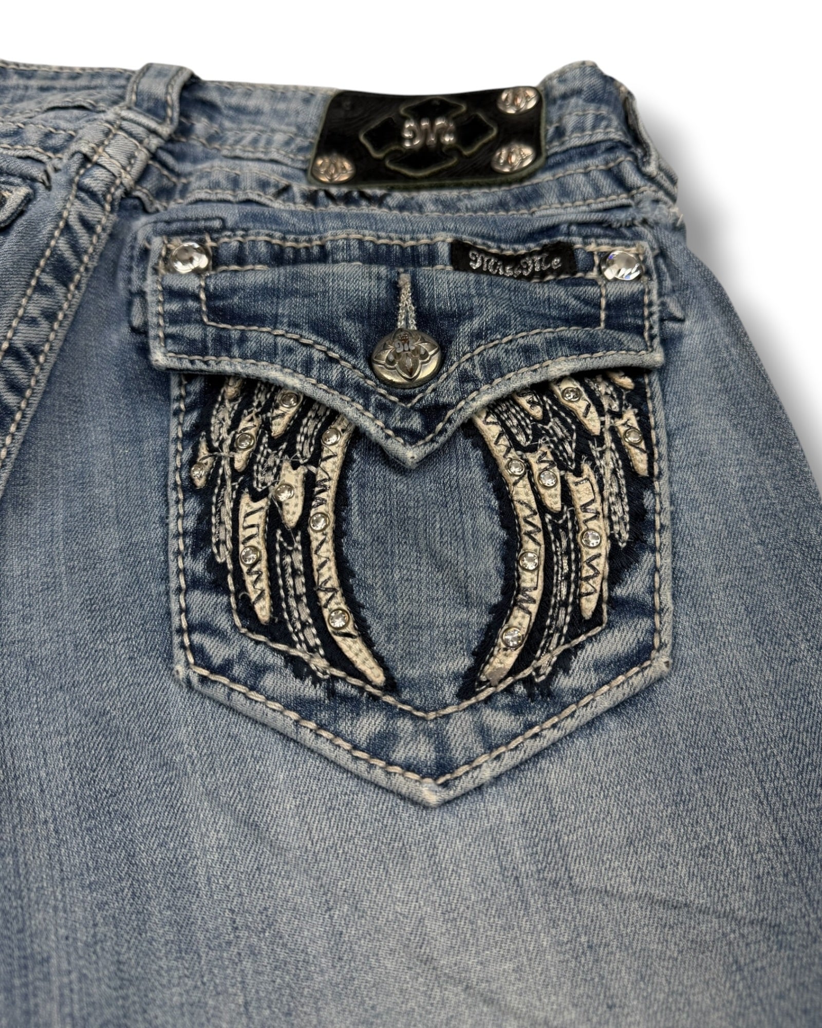 Miss Me Flared Jeans (XS)
