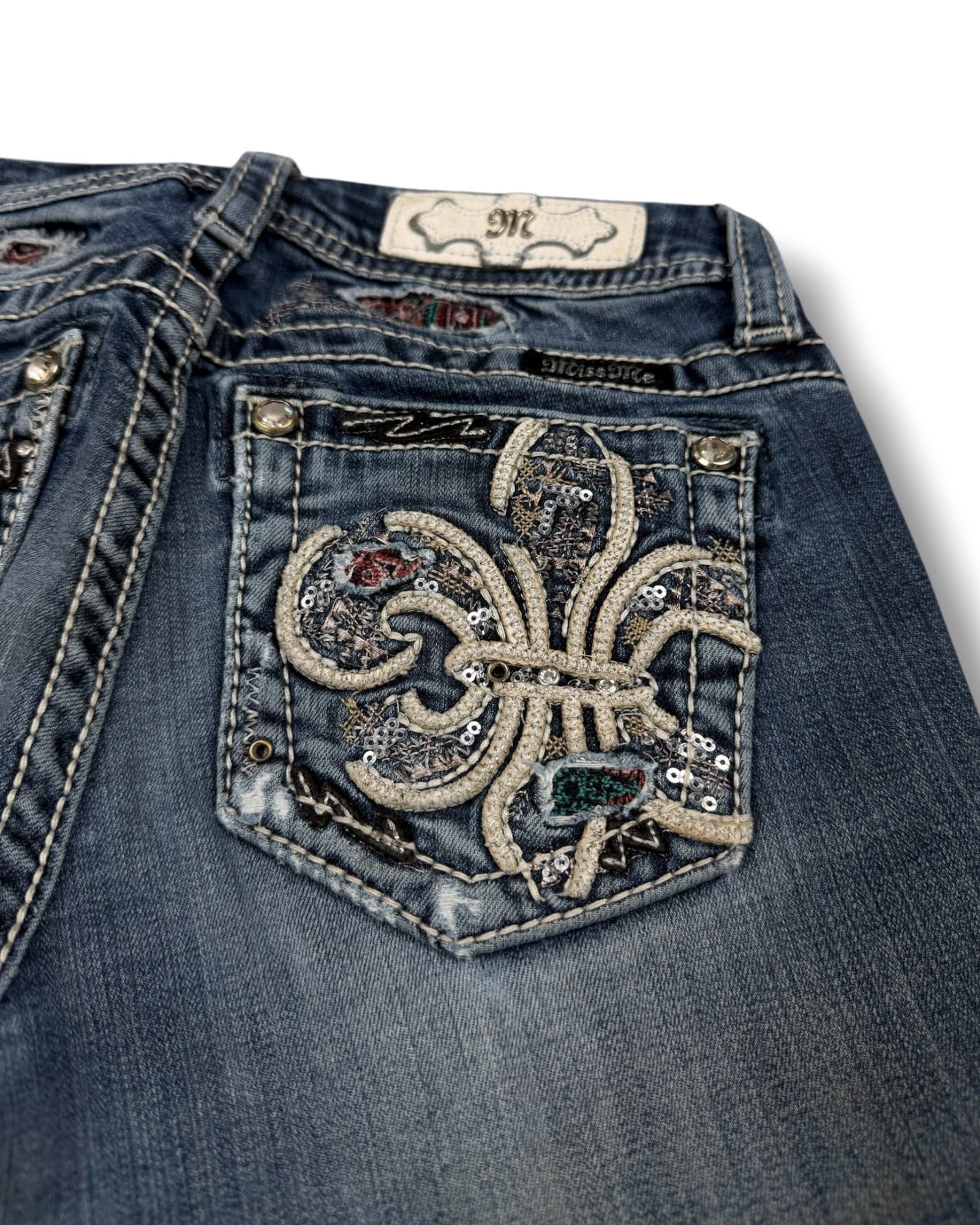Miss Me Flared Jeans (XS)