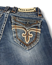 Rock Revival Flared Jeans (XS)