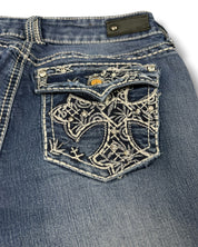 Y2K Flared Jeans (S)