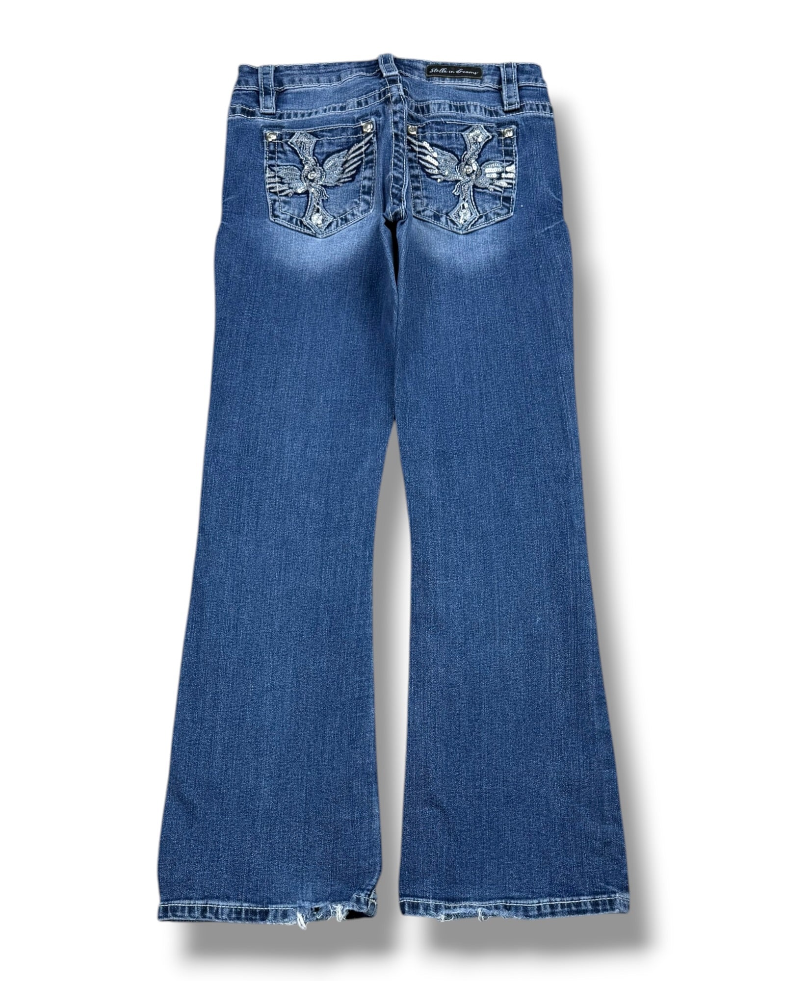 Y2K Flared Jeans (XS)