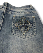 Y2K Flared Jeans (M)