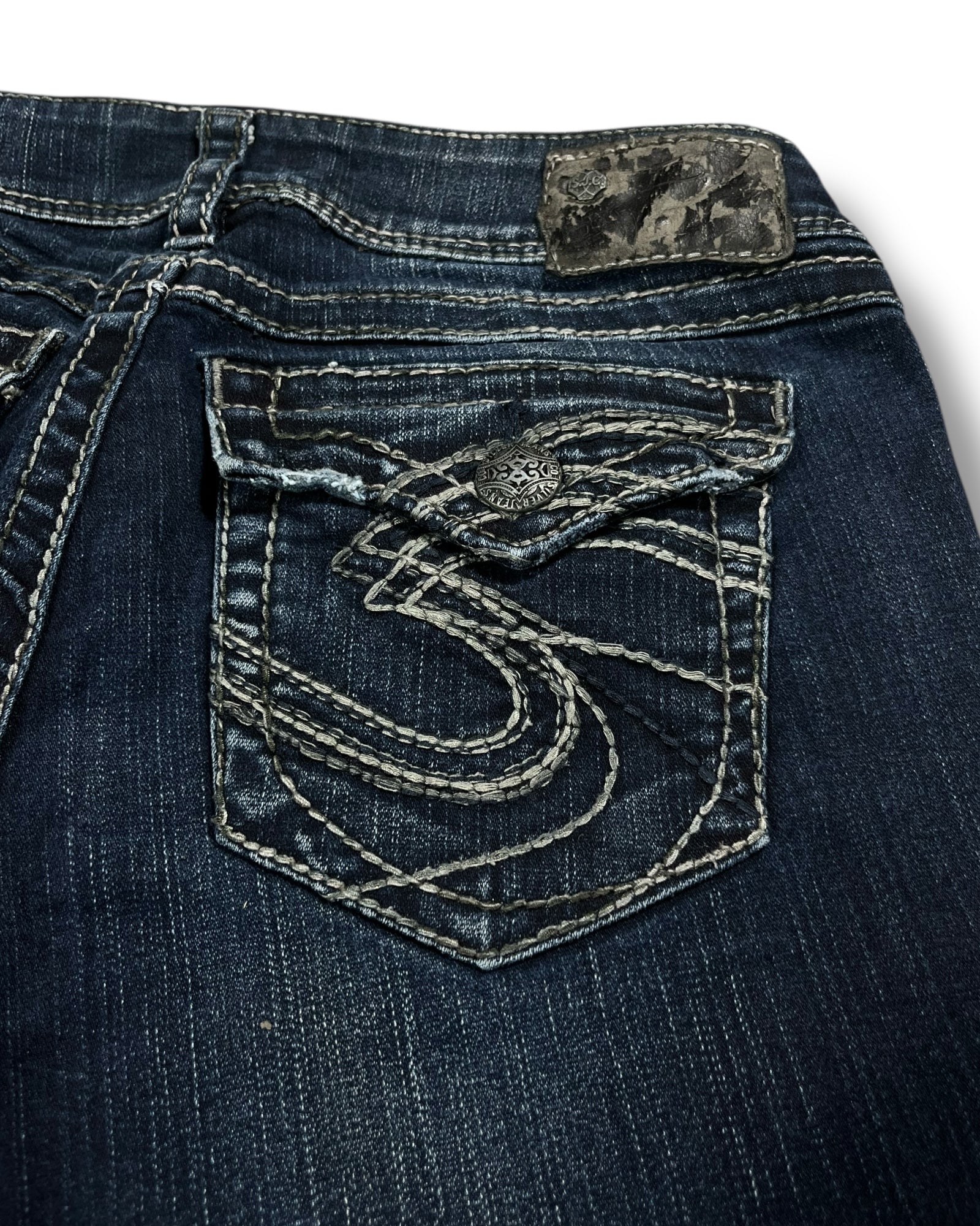 Y2K Flared Jeans (S)