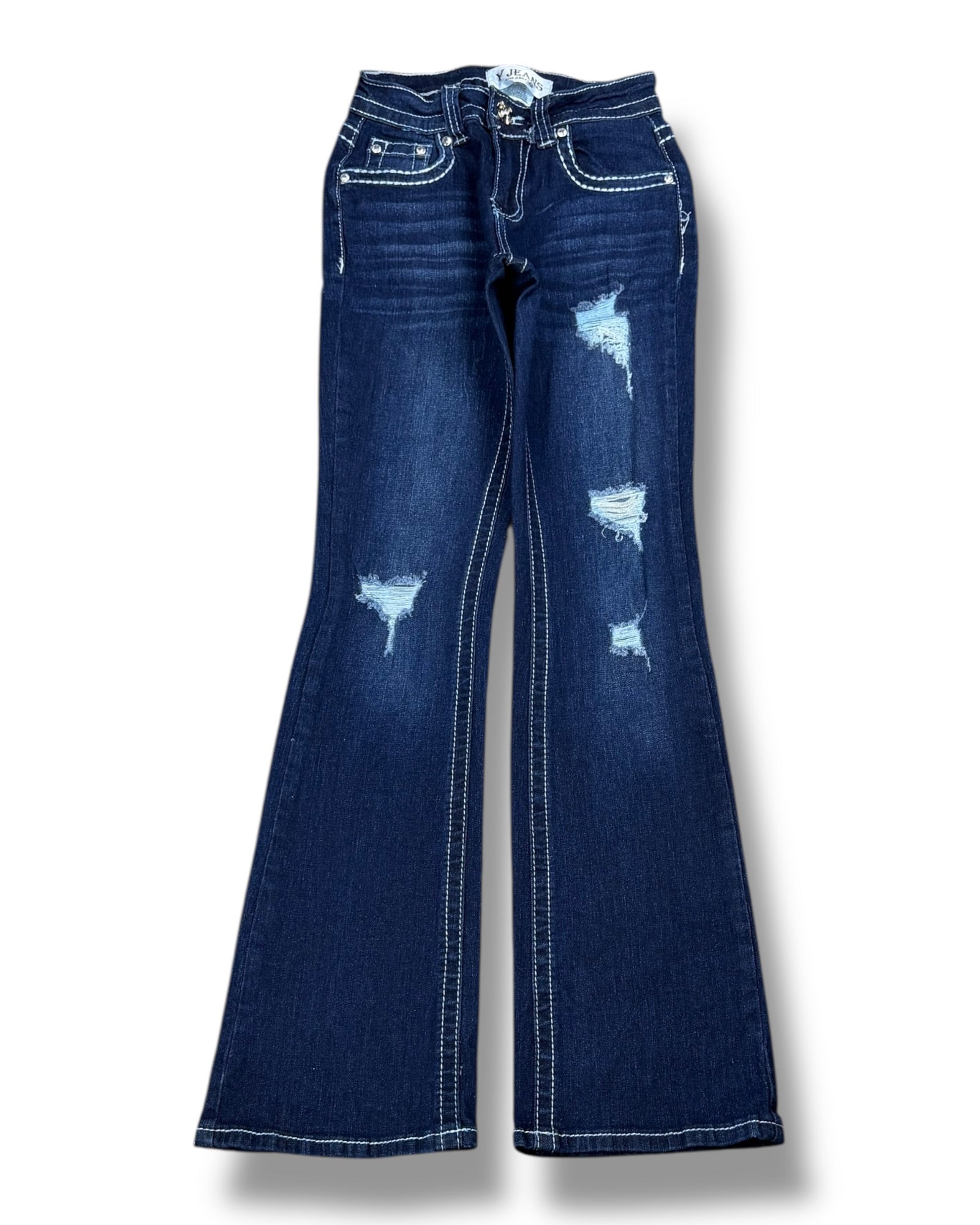 Y2K Flared Jeans (XS)