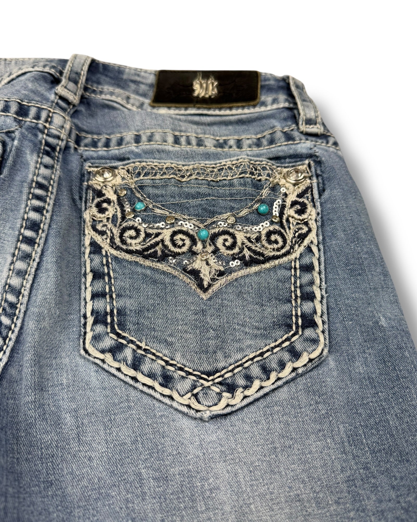 Miss Me Flared Jeans (XS)