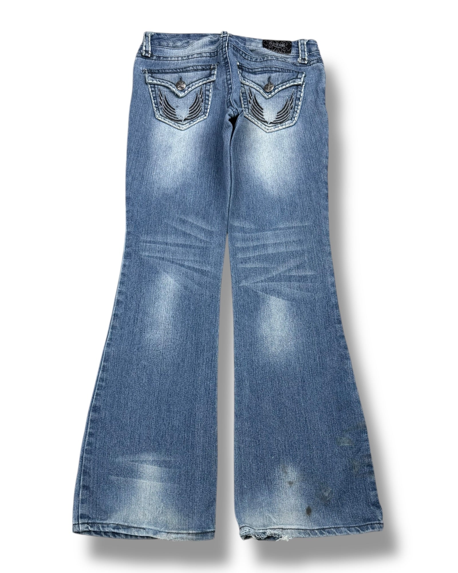Y2K Flared Jeans (S)