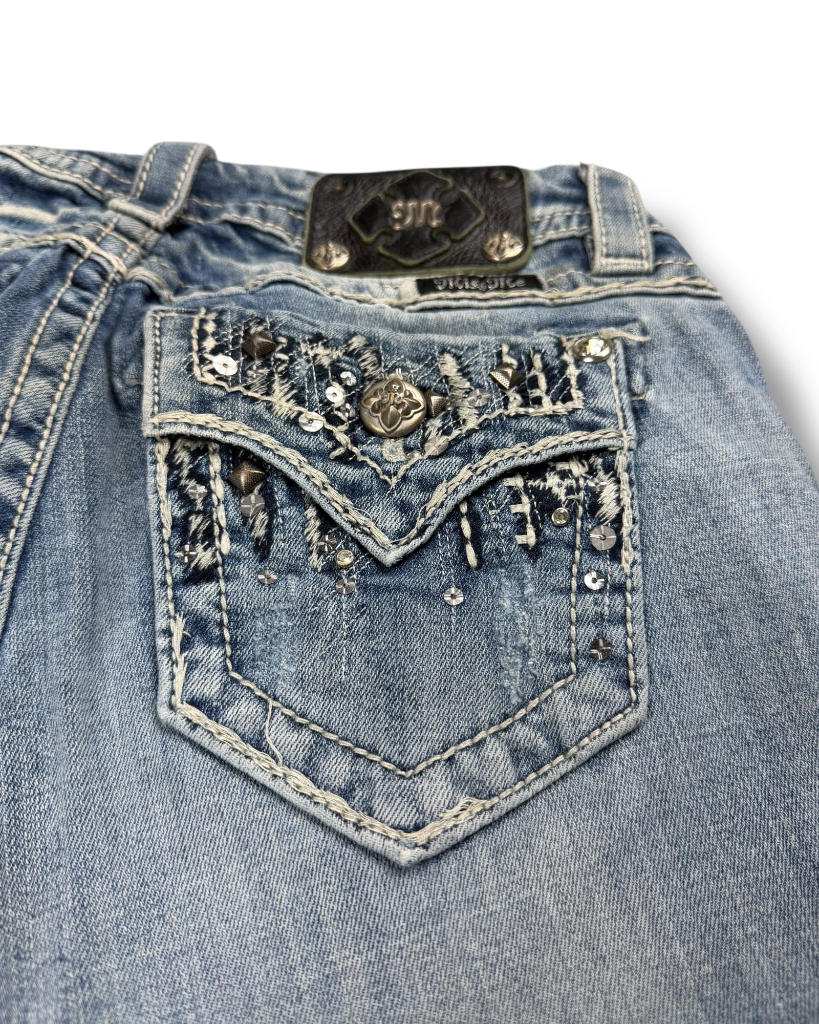 Miss Me Flared Jeans (XS)