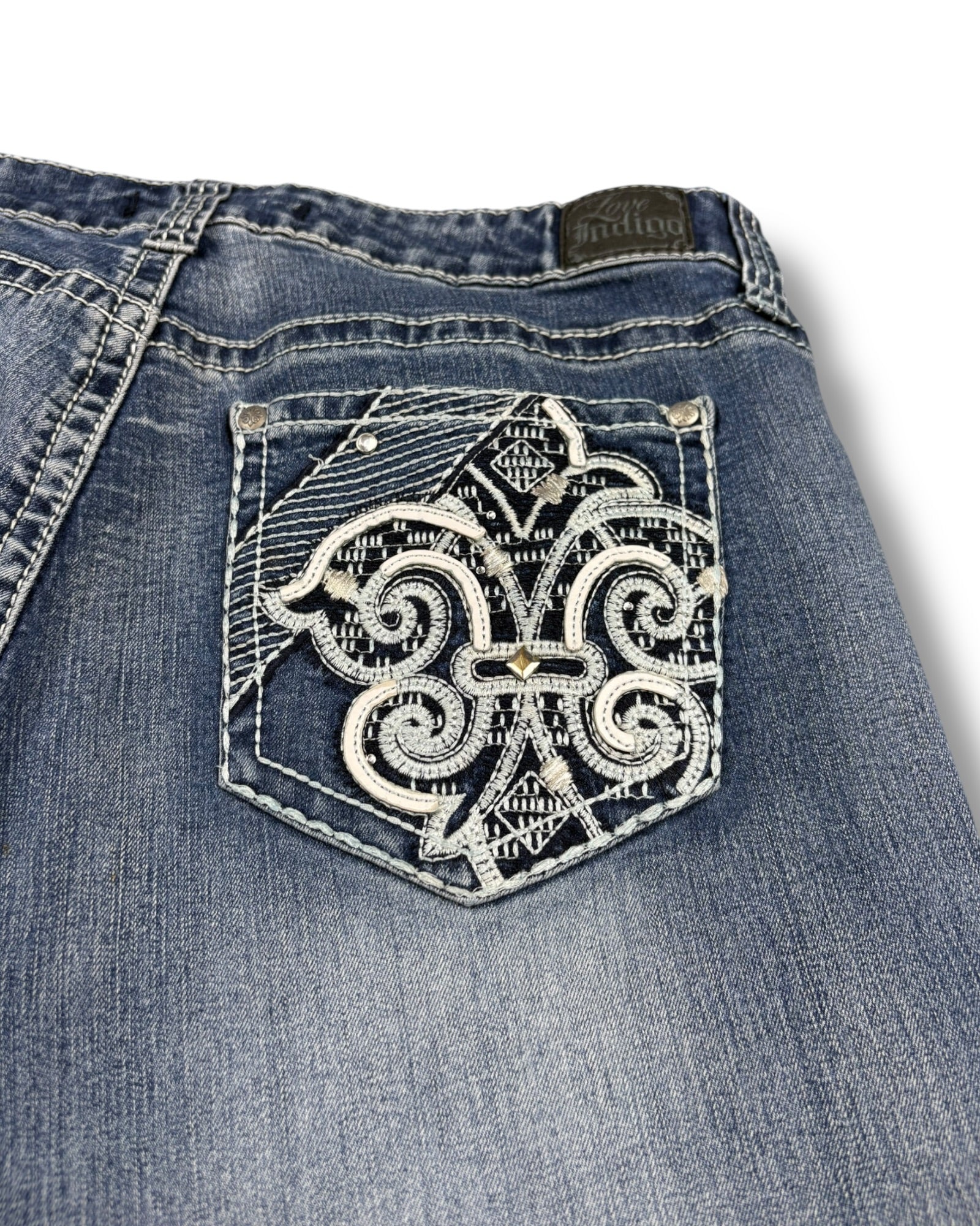 Y2K Flared Jeans (S)