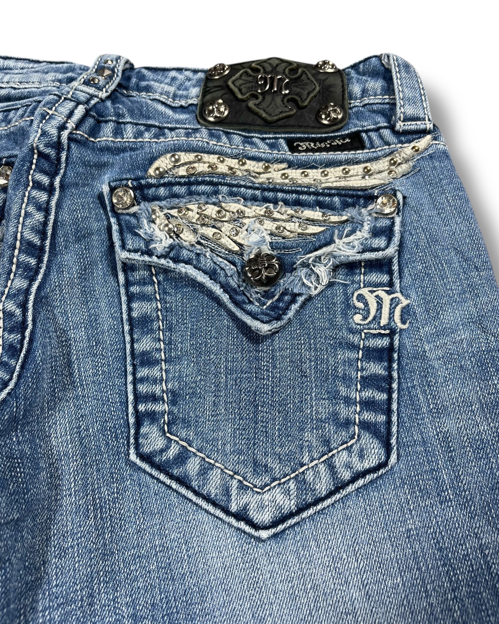 Miss Me Flared Jeans (XS)