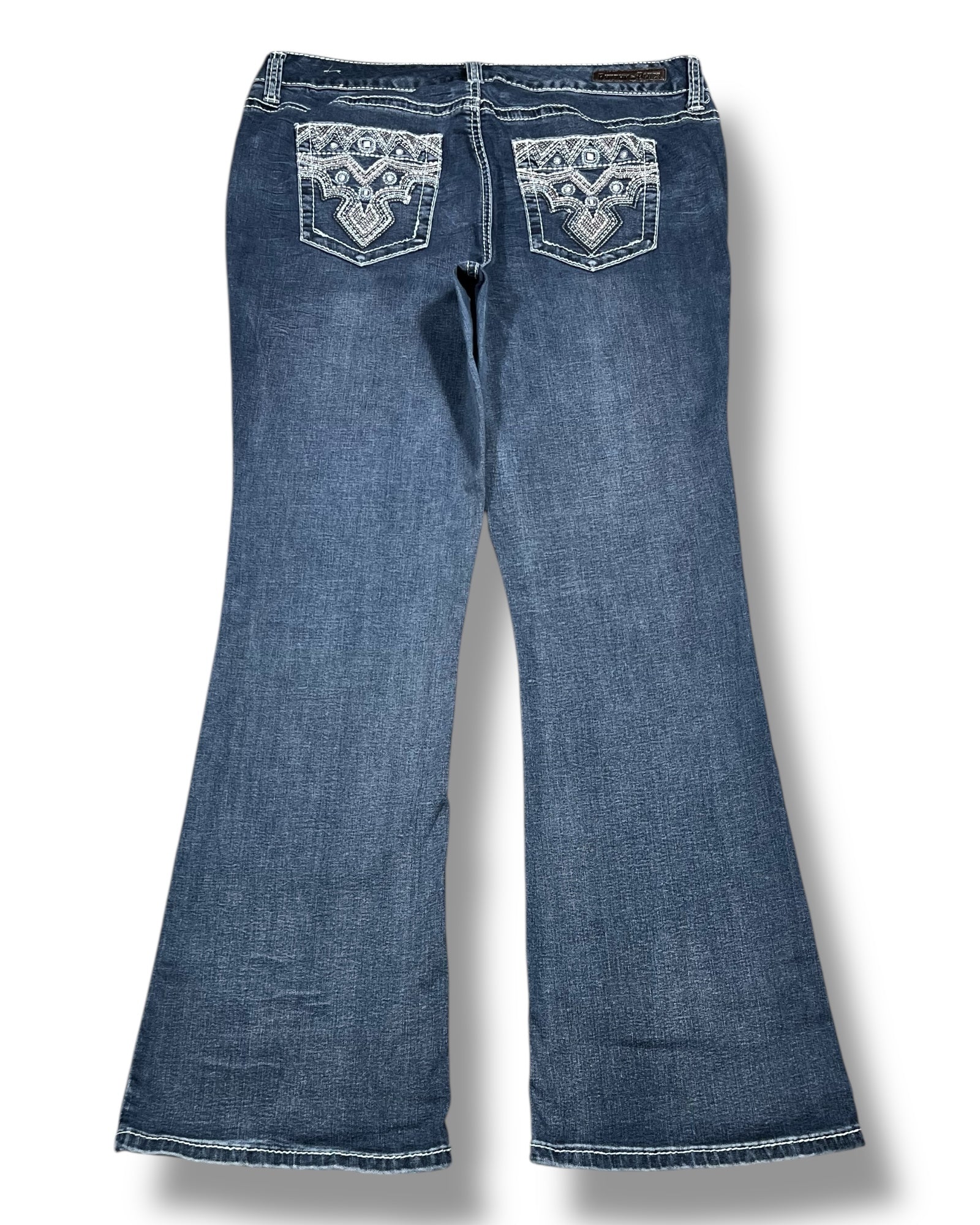 Y2K Flared Jeans (M)