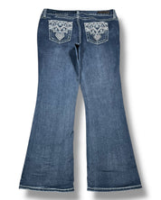 Y2K Flared Jeans (M)