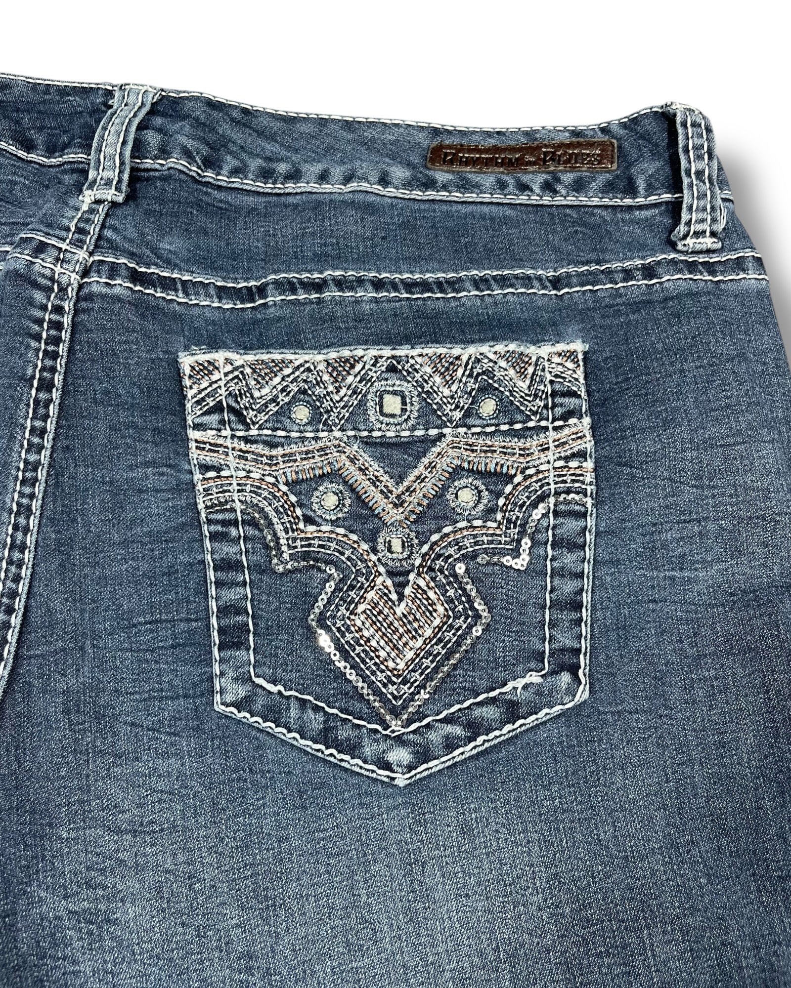 Y2K Flared Jeans (M)
