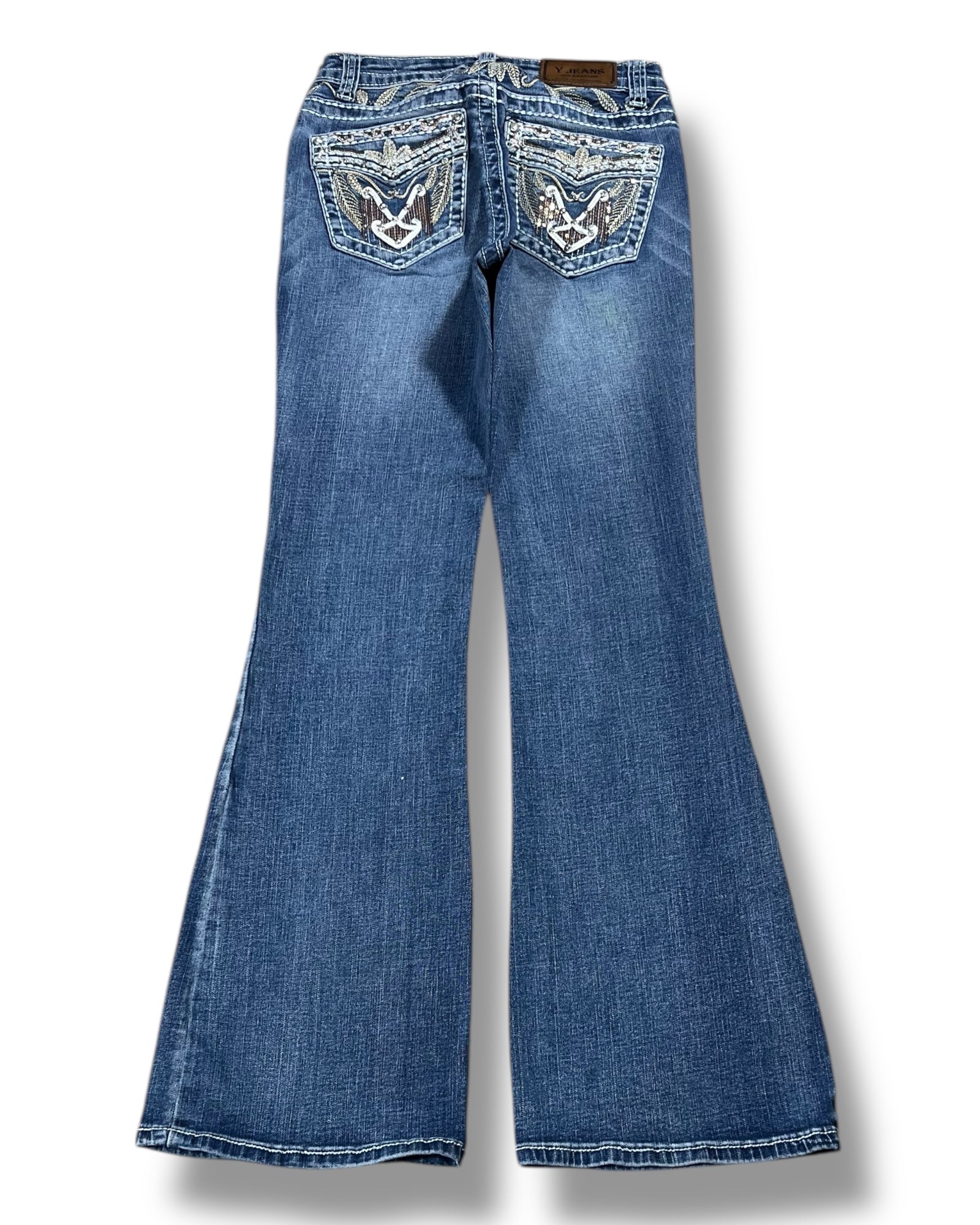 Y2K Flared Jeans (XS)