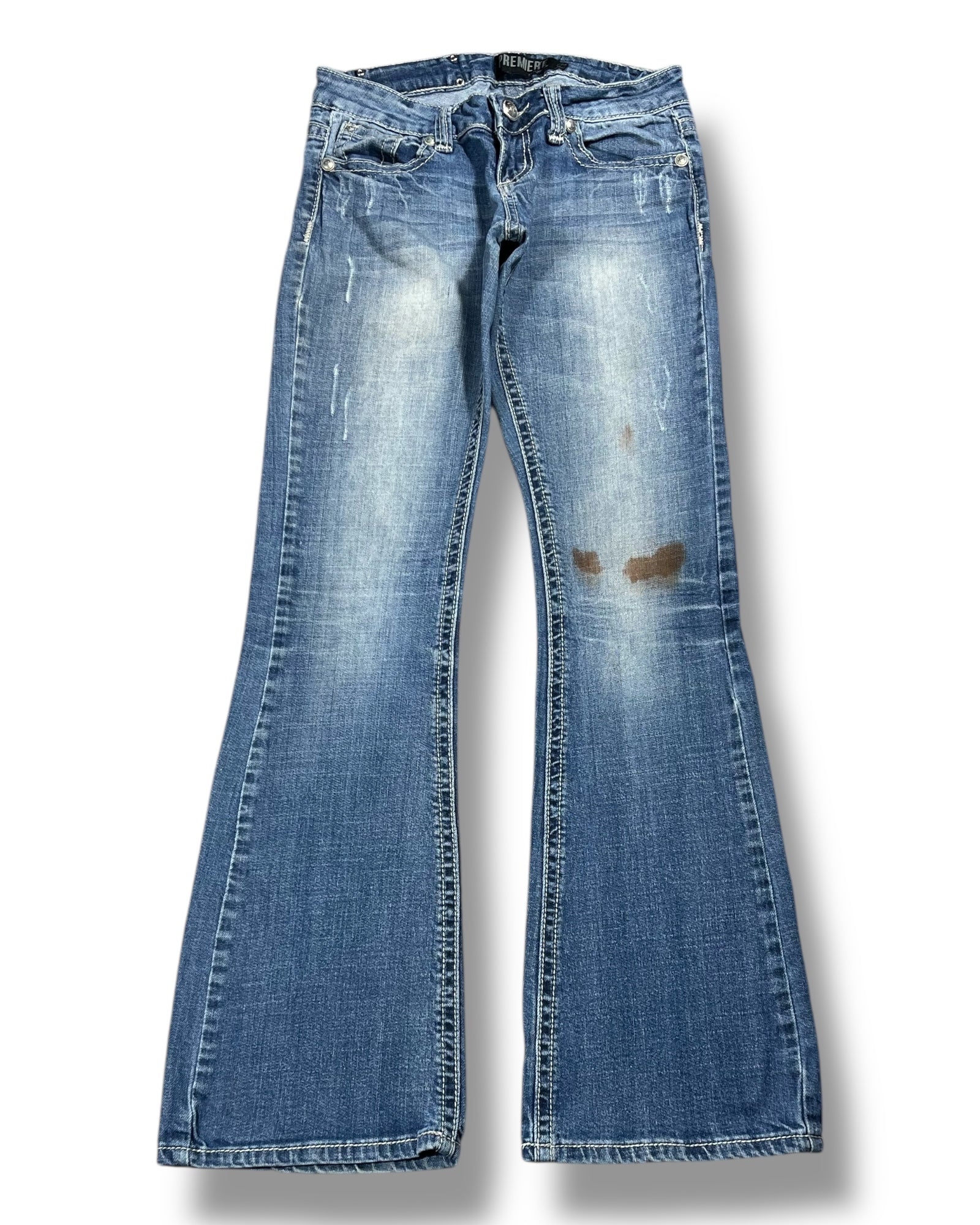 Y2K Flared Jeans (XS)
