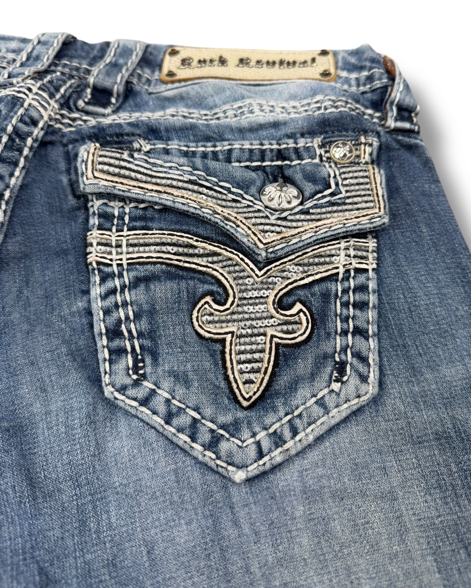 Rock Revival Flared Jeans (S)