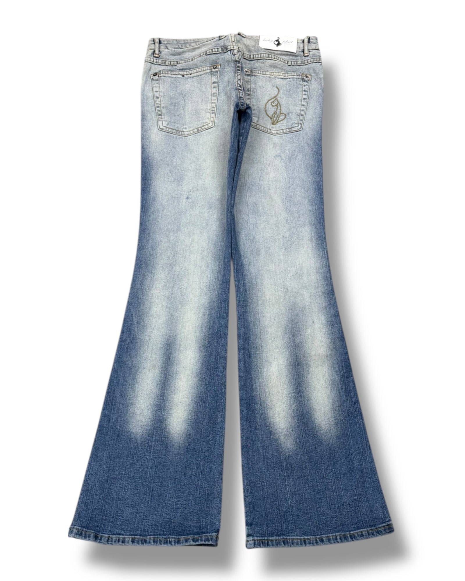 Y2K Flared Jeans (S)