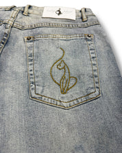 Y2K Flared Jeans (S)