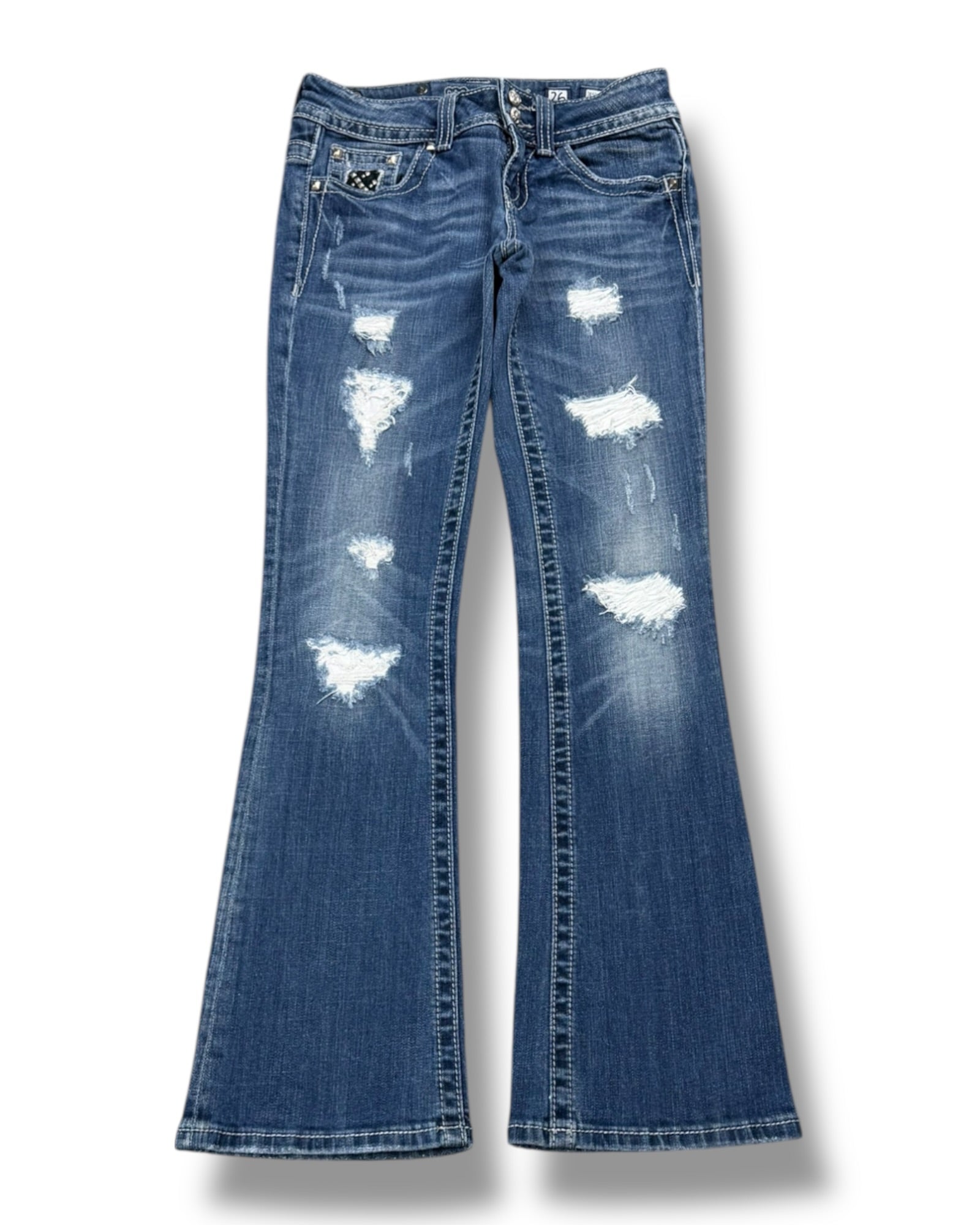 Miss Me Flared Jeans (XS)