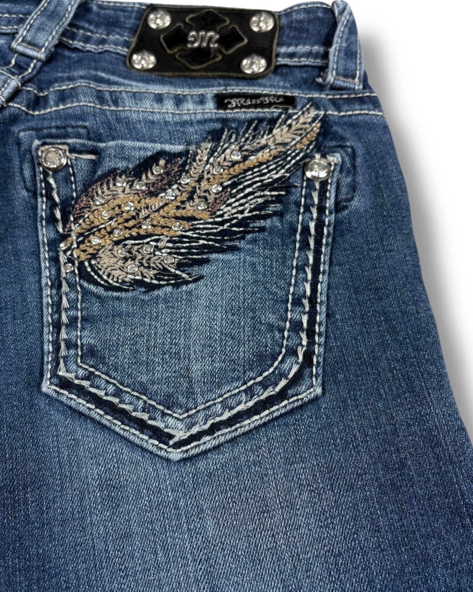Miss Me Flared Jeans (XS)