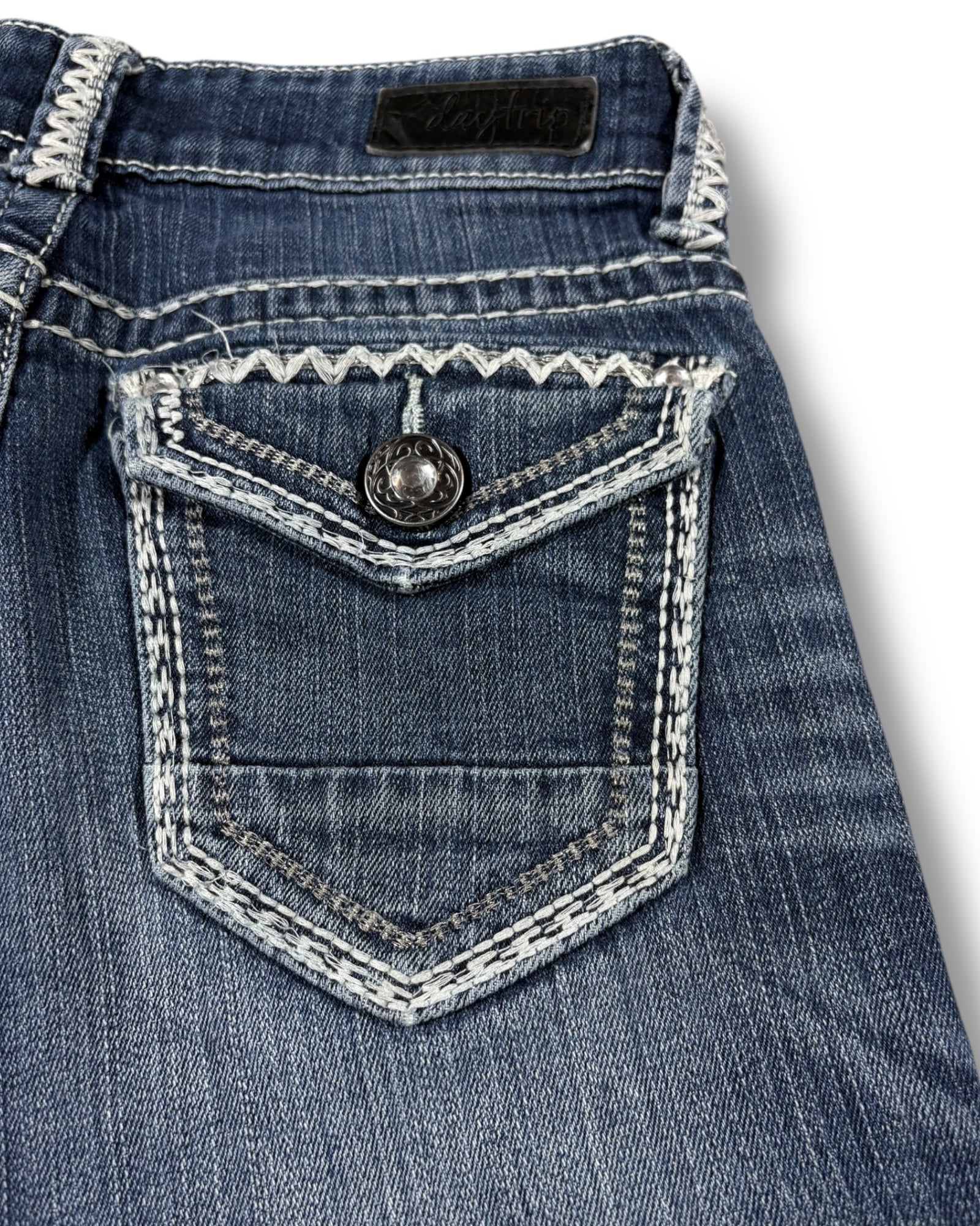 Y2K Flared Jeans (XS)