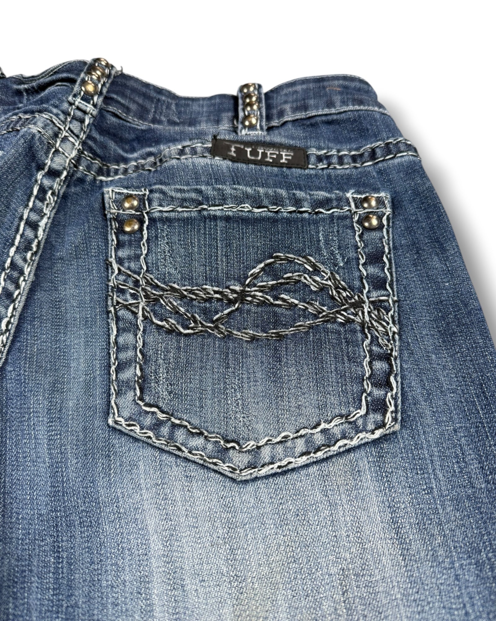 Y2K Flared Jeans (XS)