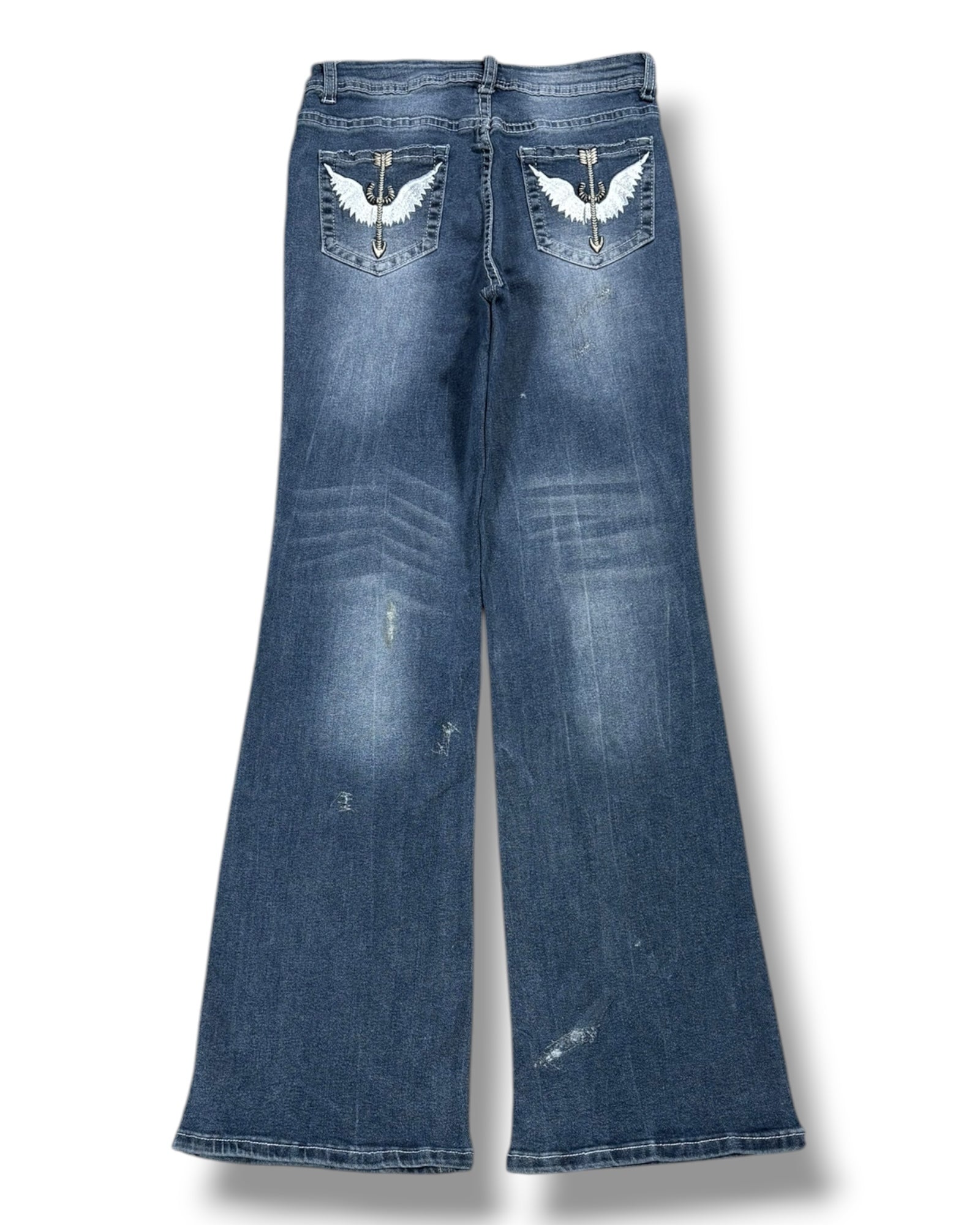 Y2K Flared Jeans (XS)