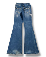 Y2K Flared Jeans (XS)