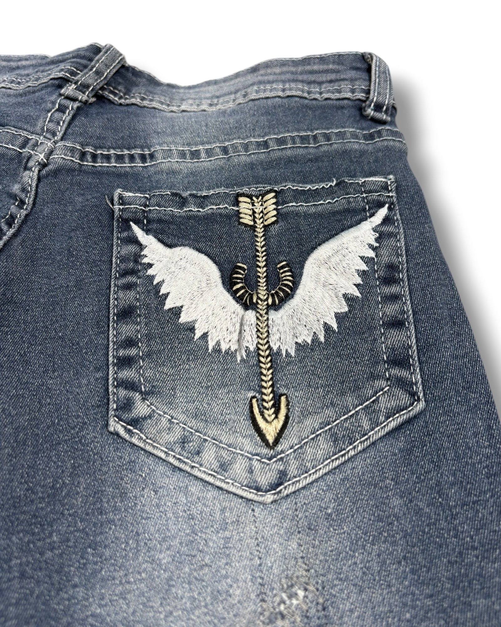 Y2K Flared Jeans (XS)