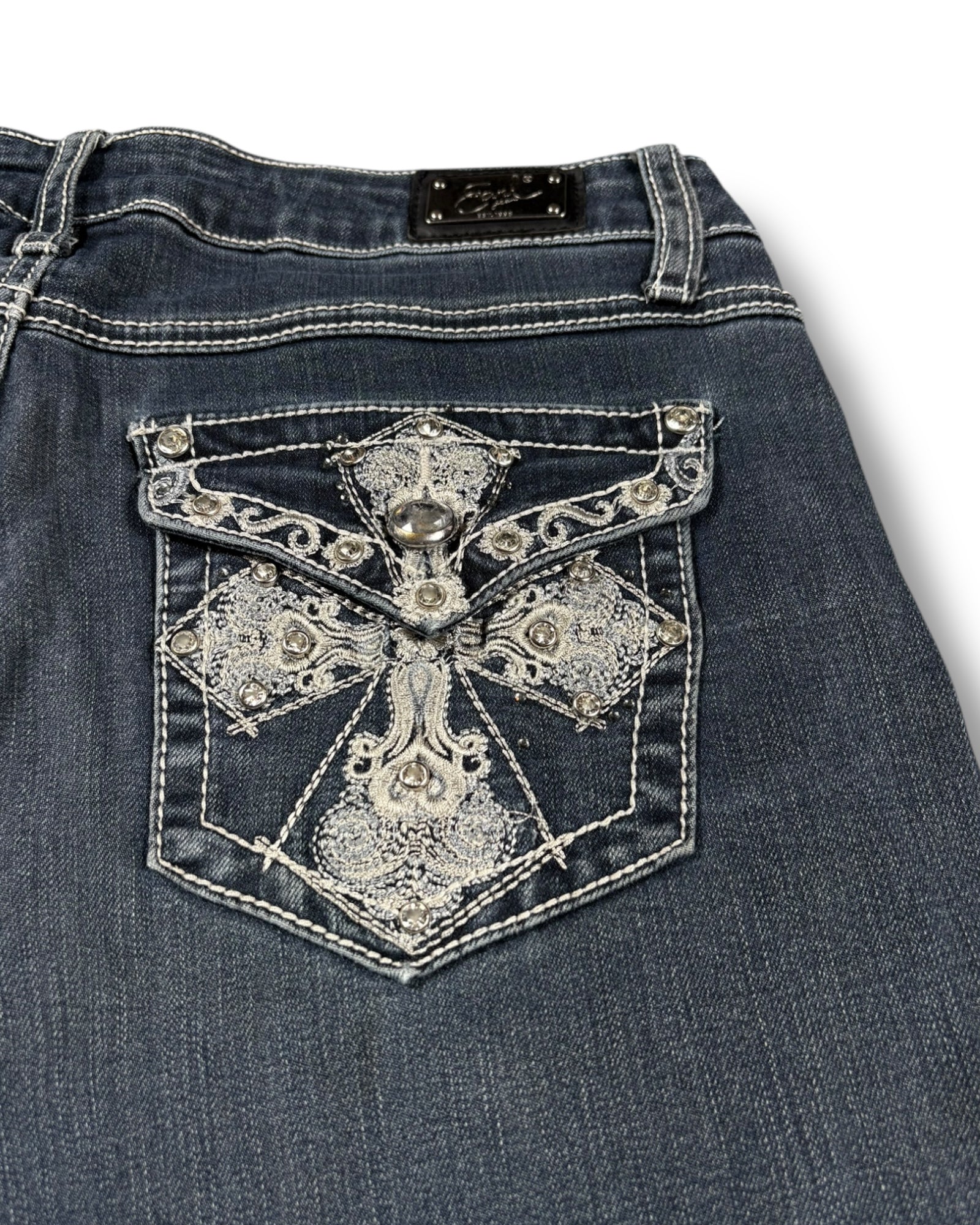 Y2K Flared Jeans (XS)